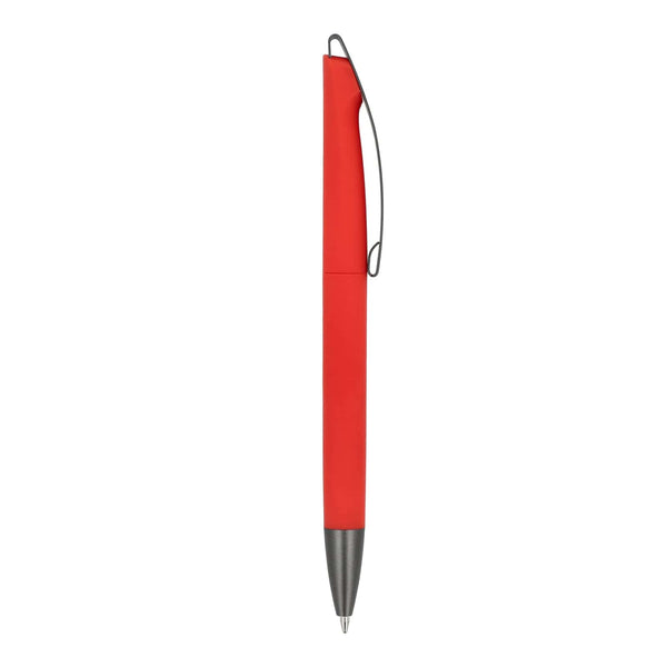 Penne a sfera Vegas con clip in metallo softtouch - personalizzabile con logo