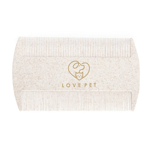 Pettine per Animali Vandyt natural - personalizzabile con logo