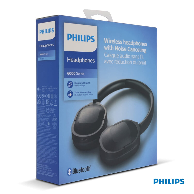 Philips Cuffie Bluetooth ANC Nero - personalizzabile con logo