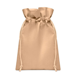 Piccola borsa regalo in RPET bianco - personalizzabile con logo