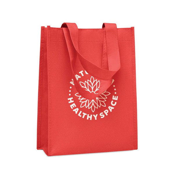 Piccola borsa regalo in RPET - personalizzabile con logo