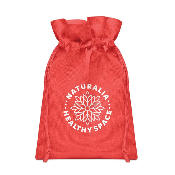 Piccola borsa regalo in RPET - personalizzabile con logo