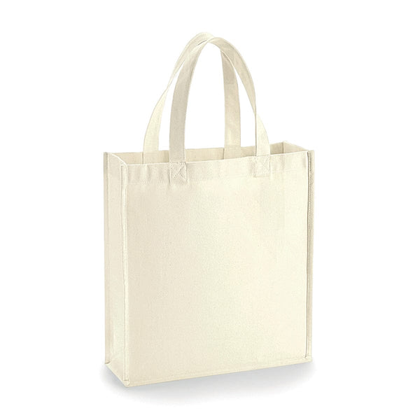 Piccola Shopper Cotone Super Pesante beige / UNICA - personalizzabile con logo