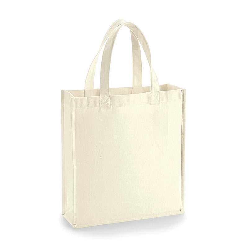 Piccola Shopper Cotone Super Pesante beige / UNICA - personalizzabile con logo