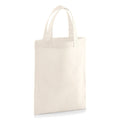 Piccola Shopper in Cotone beige / UNICA - personalizzabile con logo