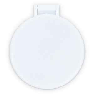 Piccolo specchio compatto Charm Bianco - personalizzabile con logo