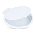 Piccolo specchio compatto Charm Bianco - personalizzabile con logo