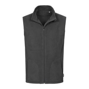 Pile Active Vest grigio / S - personalizzabile con logo