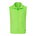 Pile Active Vest verde / S - personalizzabile con logo