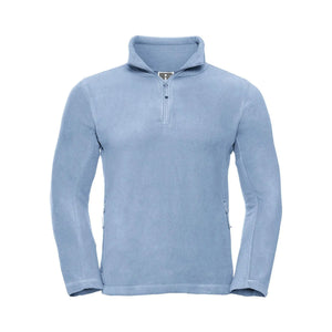 Pile Adults Quarter Zip Outdoor grigio / S - personalizzabile con logo