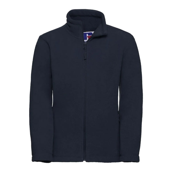 Pile Childrens Full Zip Outdoor blu / 3-4 - personalizzabile con logo