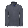 Pile Childrens Full Zip Outdoor grigio / 3-4 - personalizzabile con logo