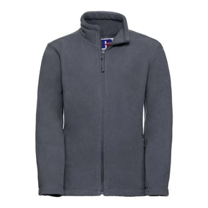 Pile Childrens Full Zip Outdoor grigio / 3-4 - personalizzabile con logo