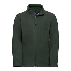 Pile Childrens Full Zip Outdoor verde / 3-4 - personalizzabile con logo