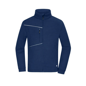 Pile Corduroy Look blu / XS - personalizzabile con logo
