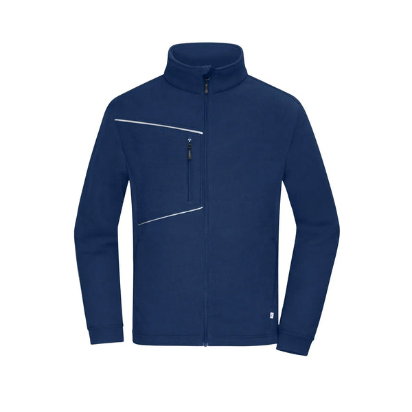 Pile Corduroy Look blu / XS - personalizzabile con logo