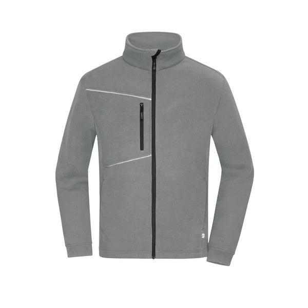 Pile Corduroy Look grigio / XS - personalizzabile con logo