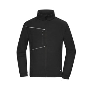 Pile Corduroy Look nero / XS - personalizzabile con logo