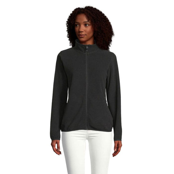 Pile Factor Microfleece Donna Nero / S - personalizzabile con logo