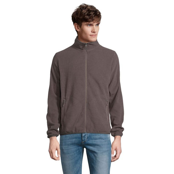 Pile Factor Microfleece Uomo grigio scuro / S - personalizzabile con logo