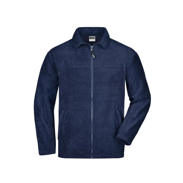 Pile Full-zip blu / S - personalizzabile con logo