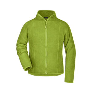 Pile Girly Microfleece verde / S - personalizzabile con logo