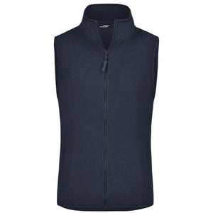 Pile Girly Microfleece Vest blu / S - personalizzabile con logo