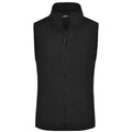 Pile Girly Microfleece Vest nero / S - personalizzabile con logo