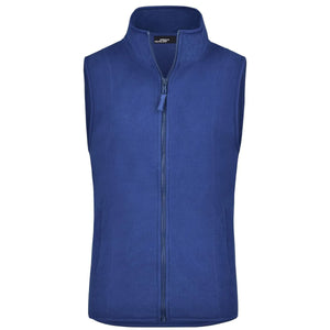 Pile Girly Microfleece Vest royal / S - personalizzabile con logo