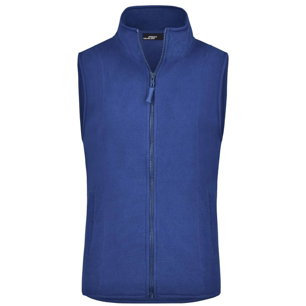 Pile Girly Microfleece Vest royal / S - personalizzabile con logo
