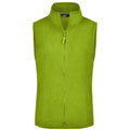 Pile Girly Microfleece Vest verde / S - personalizzabile con logo