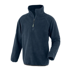 Pile Junior Recycled Microfleece Top blu / XS - personalizzabile con logo