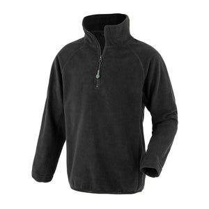 Pile Junior Recycled Microfleece Top nero / XS - personalizzabile con logo