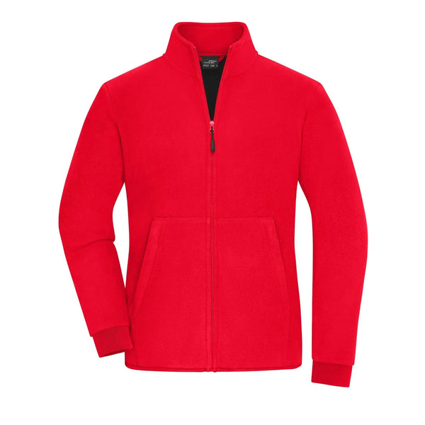 Pile Ladies Bonded rosso / XS - personalizzabile con logo