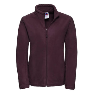 Pile Ladies Full Zip Outdoor bordeaux / XS - personalizzabile con logo