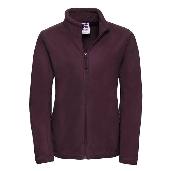 Pile Ladies Full Zip Outdoor bordeaux / XS - personalizzabile con logo