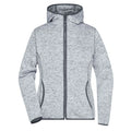 Pile Ladies Knitted cappuccio grigio / S - personalizzabile con logo
