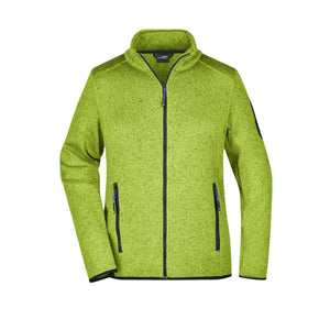 Pile Ladies Knitted verde / S - personalizzabile con logo