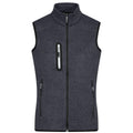 Pile Ladies Knitted Vest grigio / S - personalizzabile con logo