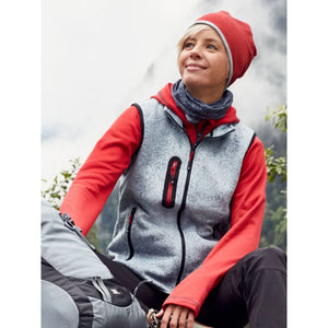 Pile Ladies Knitted Vest - personalizzabile con logo