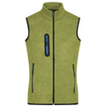 Pile Ladies Knitted Vest verde / S - personalizzabile con logo