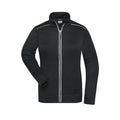 Pile Ladies Knitted Workwear - Solid nero / XS - personalizzabile con logo