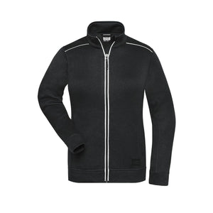 Pile Ladies Knitted Workwear - Solid nero / XS - personalizzabile con logo