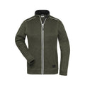 Pile Ladies Knitted Workwear - Solid verde / XS - personalizzabile con logo