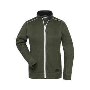 Pile Ladies Knitted Workwear - Solid verde / XS - personalizzabile con logo