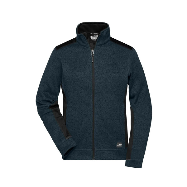 Pile Ladies Knitted Workwear - Strong blu / XS - personalizzabile con logo