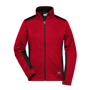 Pile Ladies Knitted Workwear - Strong rosso / XS - personalizzabile con logo