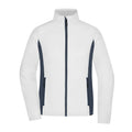 Pile Ladies Stretchfleece bianco / XS - personalizzabile con logo