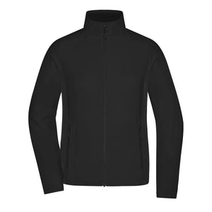 Pile Ladies Stretchfleece nero / XS - personalizzabile con logo