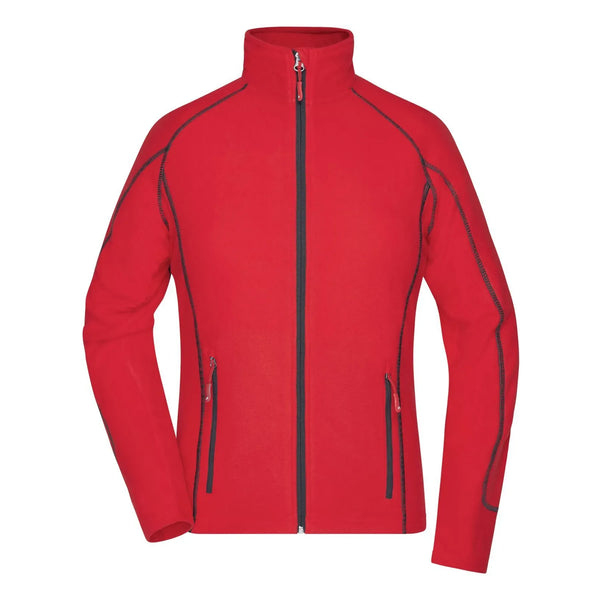 Pile Ladies Structure rosso / S - personalizzabile con logo